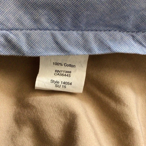 J. Crew Rivington Khaki Shorts - Size 33 - Picture 5 of 7